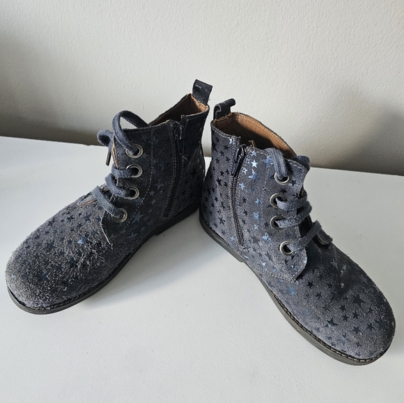 Blue dust ankle boot for girls - Picture 6 of 6